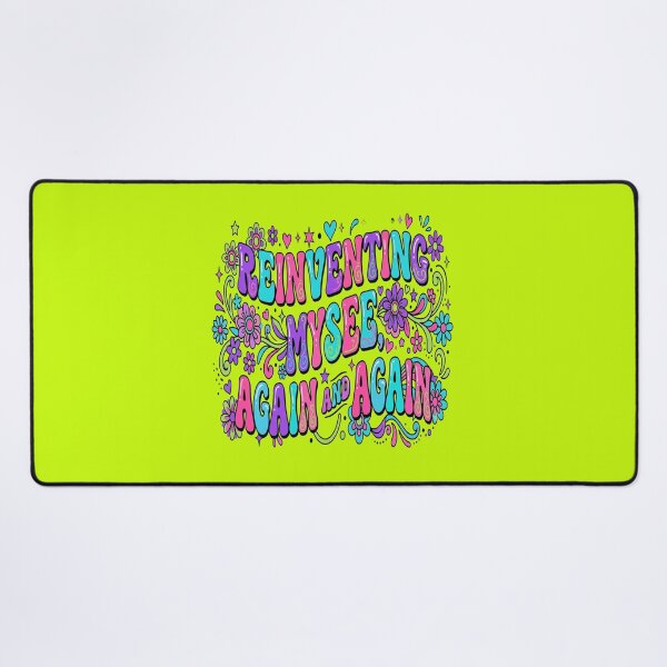 Item preview, Reinventing Myself Again and Again Empowering Women's Quote designed and sold by Soft Strength Studio.