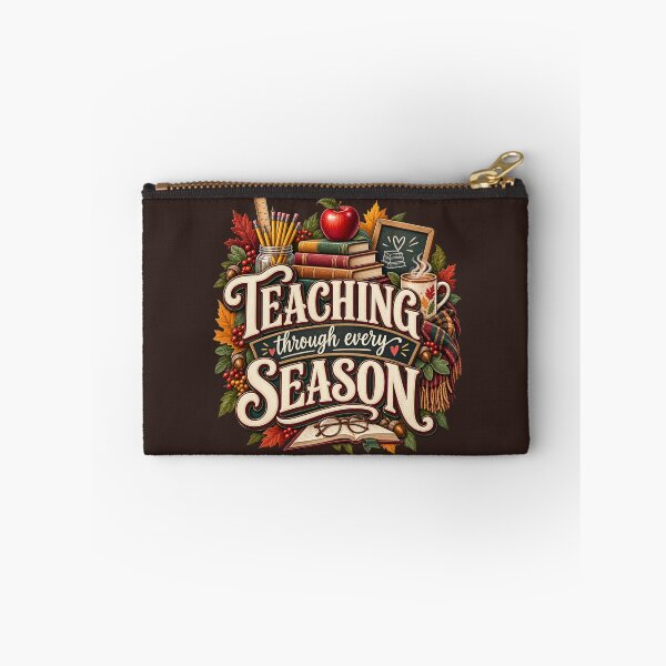Item preview, Teaching Through Every Season – Cozy Autumn Teacher Design designed and sold by astersgraphics.