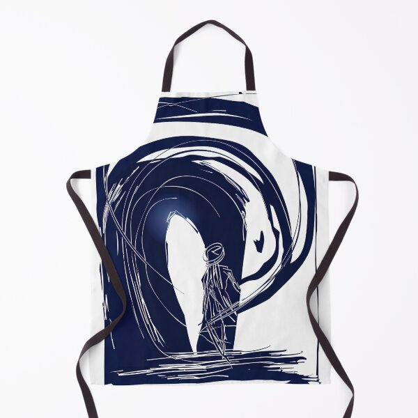 Item preview, Darkness element - Blue Abstract Art designed and sold by shadow-bloom.