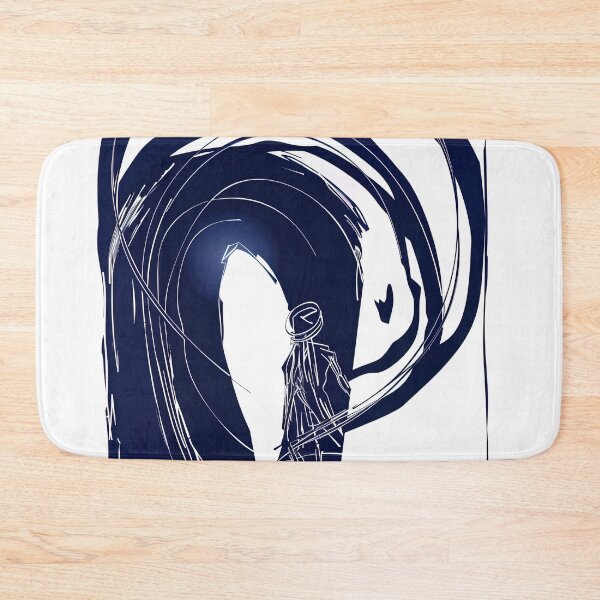 Item preview, Darkness element - Blue Abstract Art designed and sold by shadow-bloom.