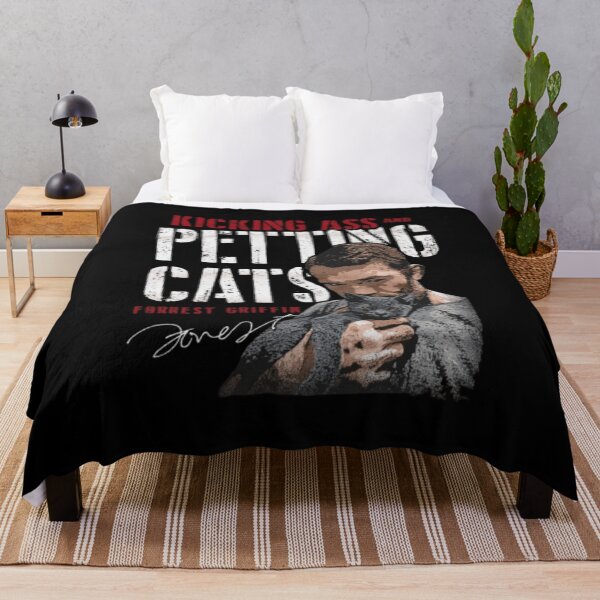 Item preview, Forrest Griffin Kicking Ass And Petting Cats designed and sold by JeyVel.