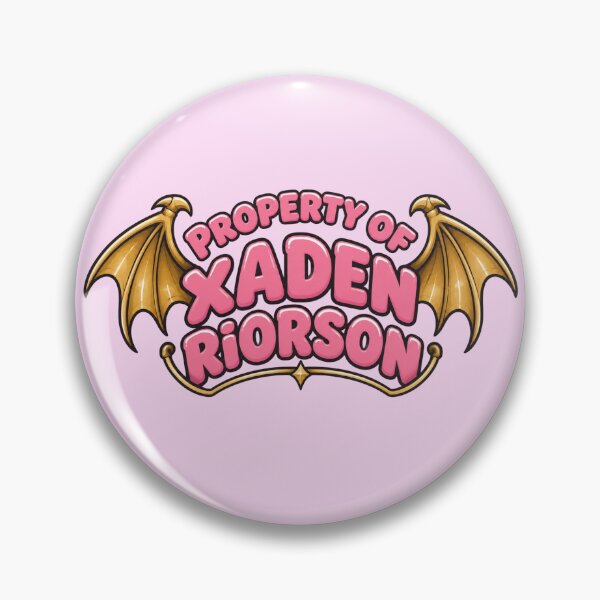 Item preview, Property of Xaden Riorson - Funny Book Boyfriend Bookish Sticker designed and sold by cesarhiar.