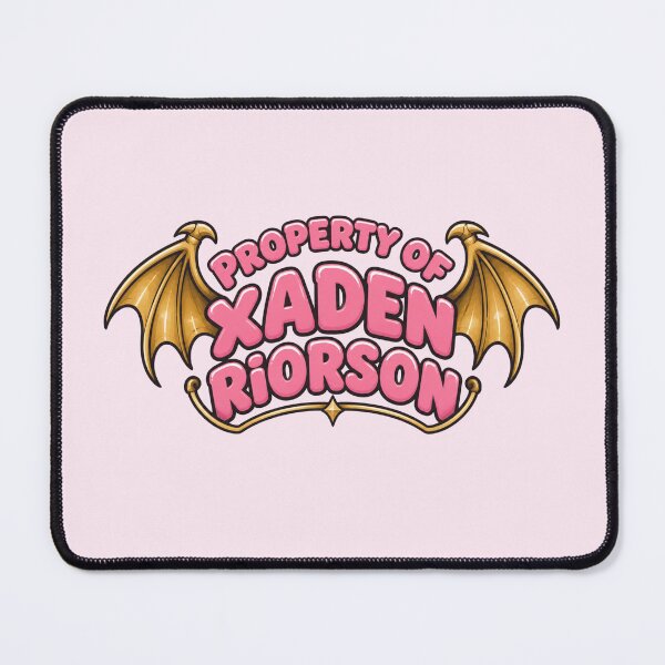 Item preview, Property of Xaden Riorson - Funny Book Boyfriend Bookish Sticker designed and sold by cesarhiar.