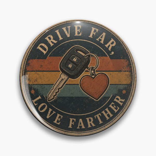 Item preview, Drive Far,Love Farther designed and sold by Haque Desigens.