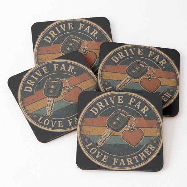 Item preview, Drive Far,Love Farther designed and sold by Haque Desigens.