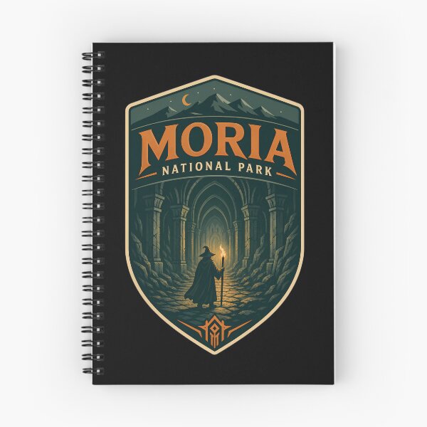 Item preview, Moria National Park Landscape designed and sold by FrontierCosmic.