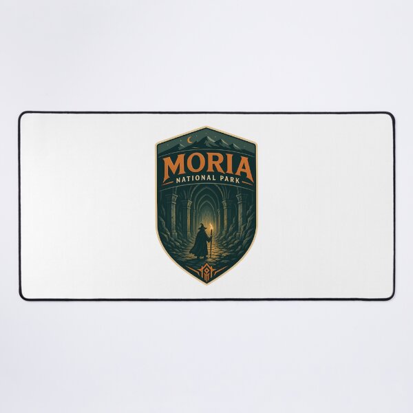 Item preview, Moria National Park Landscape designed and sold by FrontierCosmic.