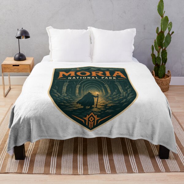 Item preview, Moria National Park Landscape designed and sold by FrontierCosmic.