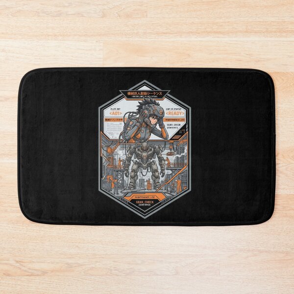 Item preview, Mecha Pilot Hangar Unit 01 Sci-Fi Anime Cyberpunk Patch Aesthetic designed and sold by mood-draftsman.
