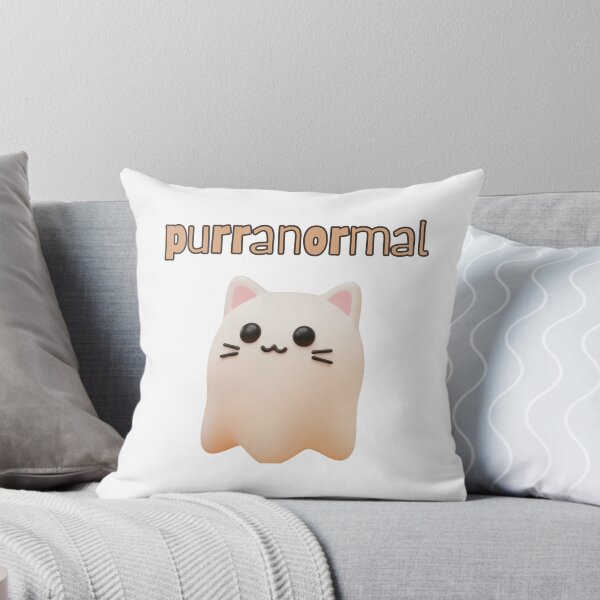 Item preview, Cute Squishy Kitty Ghost designed and sold by CursedButCute1.