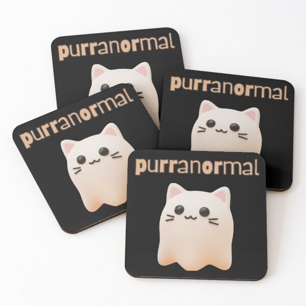 Item preview, Cute Squishy Kitty Ghost designed and sold by CursedButCute1.