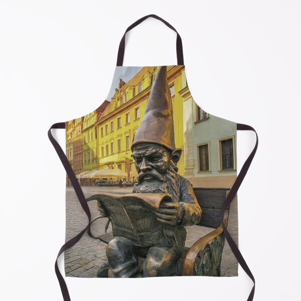 Item preview, Wroclaw Gnome Reading Newspaper designed and sold by Purrfecta.