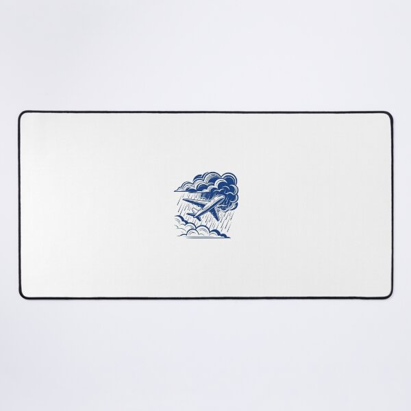Item preview, Storm Flight | Airplane in Rain Clouds Design designed and sold by Softlife by Harvir.