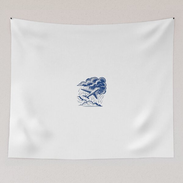 Item preview, Storm Flight | Airplane in Rain Clouds Design designed and sold by Softlife by Harvir.