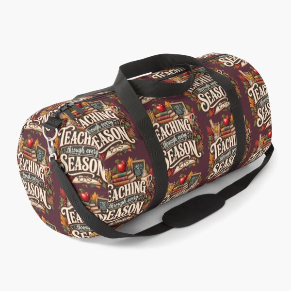 Item preview, Teaching Through Every Season – Cozy Autumn Teacher Design designed and sold by astersgraphics.