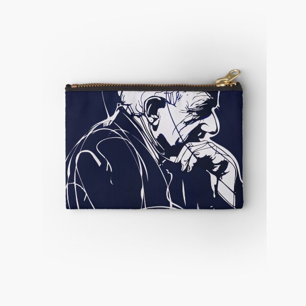 Item preview, David Ben-Gurion, leader - Blue Abstract Art designed and sold by shadow-bloom.