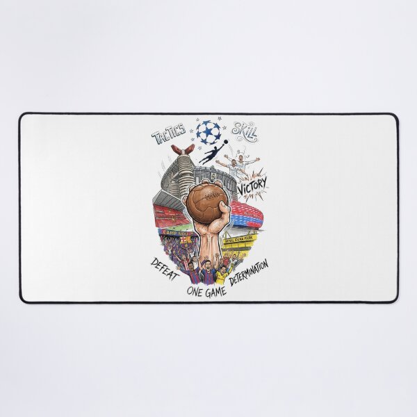 Item preview, Football Passion Art - Classic Soccer Stadiums and Fans Illustration designed and sold by annaarthk.