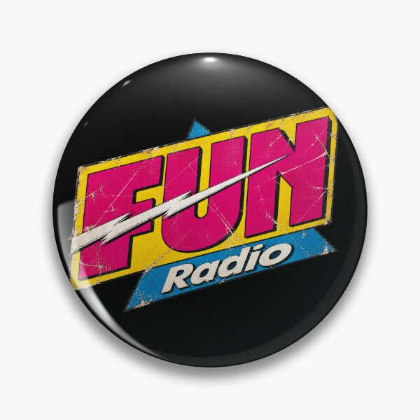 Artikelvorschau, Fun Radio – Kultiges Logo der 90er Jahre entworfen und verkauft von Pop Pantheon & Trim Team.