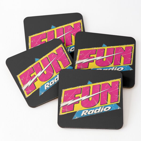Item preview, Fun Radio – Iconic logo of the 90s designed and sold by Pop Pantheon & Trim Team.