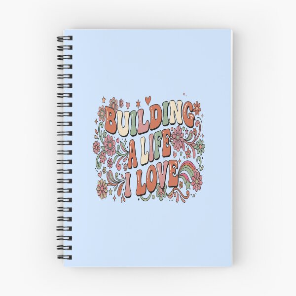 Item preview, Building A Life I Love Inspirational Typography for Women designed and sold by Soft Strength Studio.