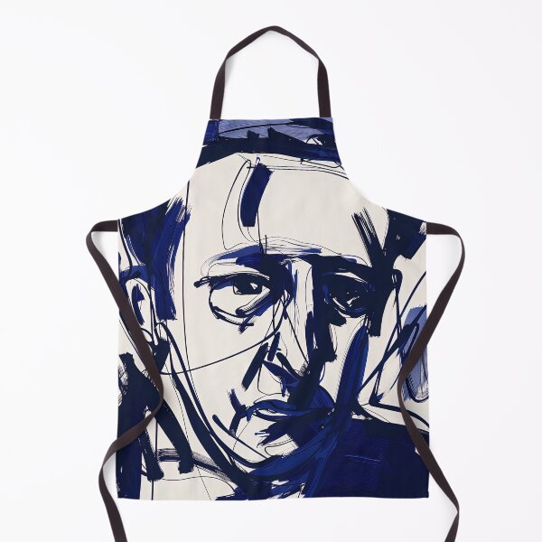 Item preview, David Cameron, leader - Blue Abstract Art designed and sold by shadow-bloom.