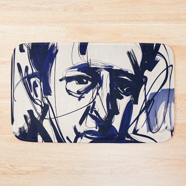 Item preview, David Cameron, leader - Blue Abstract Art designed and sold by shadow-bloom.