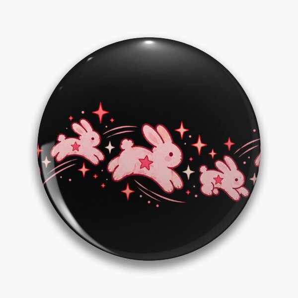 Item preview, Pink Star Bunnies Artistic Retro Rabbit Graphic Top designed and sold by VGAfanatic.
