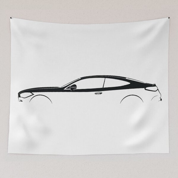 Item preview, CLE (C236) (Black) designed and sold by Car Silhouettes.