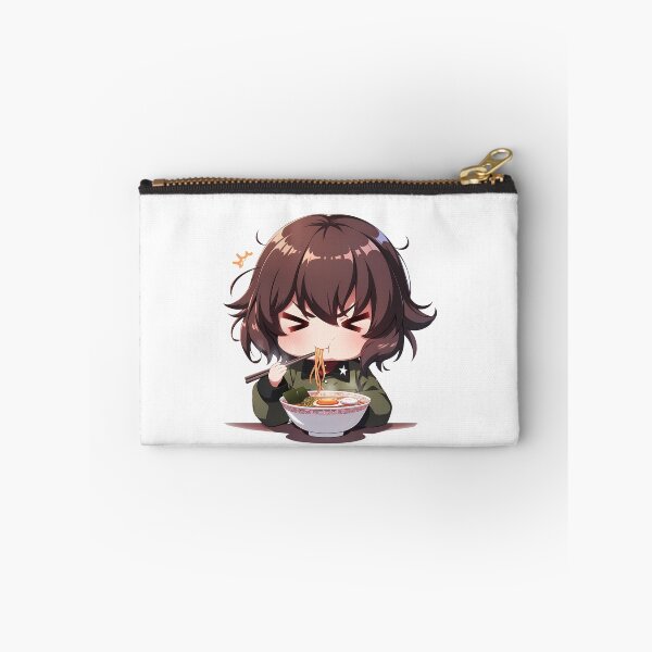 Item preview, Nishizumi Maho Girls Und Panzer Chibi Ramen Serious Slurp designed and sold by mildaclairmo.