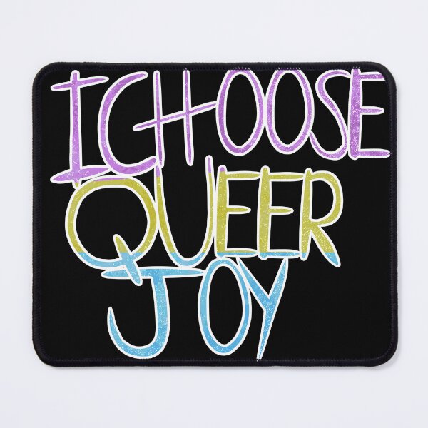 Item preview, I Choose Queer Joy (Pan Flag) designed and sold by MidKnightFury.