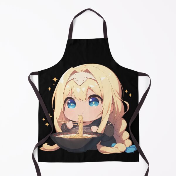 Item preview, Alice Zuberg Sword Art Online Kawaii Ramen Chibi Noodle Moment designed and sold by mildaclairmo.
