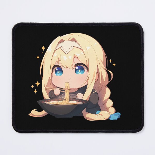 Item preview, Alice Zuberg Sword Art Online Kawaii Ramen Chibi Noodle Moment designed and sold by mildaclairmo.