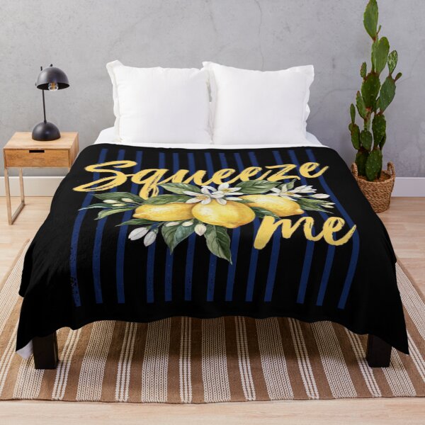 Item preview, Squeeze Me Lemon Quote Cute Citrus Fruit Summer Pun designed and sold by Dabbing Turtle Designs.