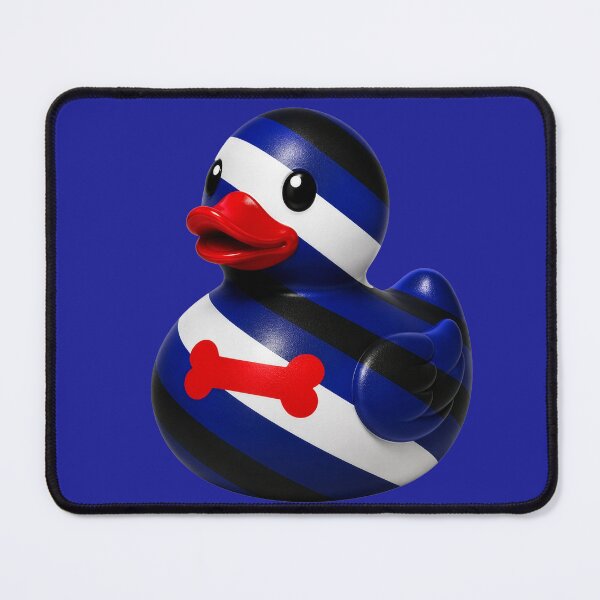 Item preview, Pup Pride Flag Rubber Ducky designed and sold by Shirts With Pride.