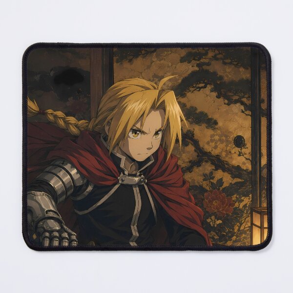 Item preview, Edward Elric Fullmetal Alchemist Golden Moon Samurai designed and sold by mildaclairmo.
