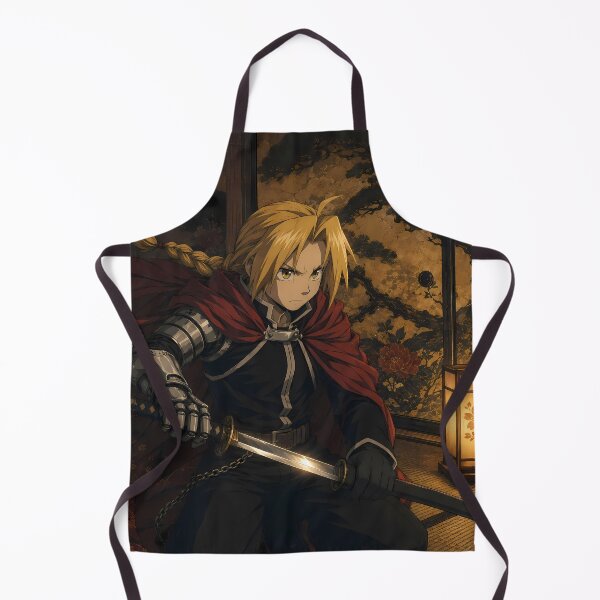 Item preview, Edward Elric Fullmetal Alchemist Golden Moon Samurai designed and sold by mildaclairmo.
