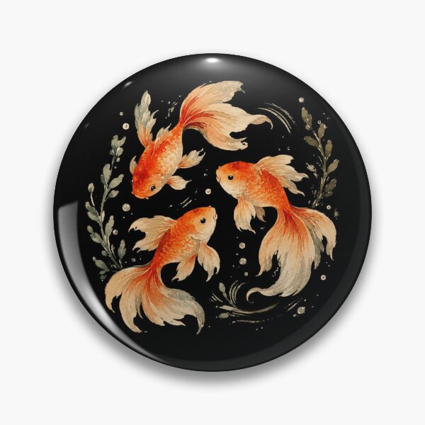 Item preview, Retro Koi Fish Watercolor Vintage Japanese designed and sold by Moizento.