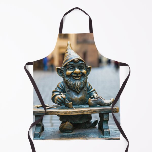 Item preview, Wroclaw Gnome Shoemaker designed and sold by Purrfecta.
