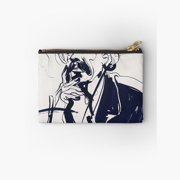 Item preview, David Lloyd George, leader - Blue Abstract Art designed and sold by shadow-bloom.