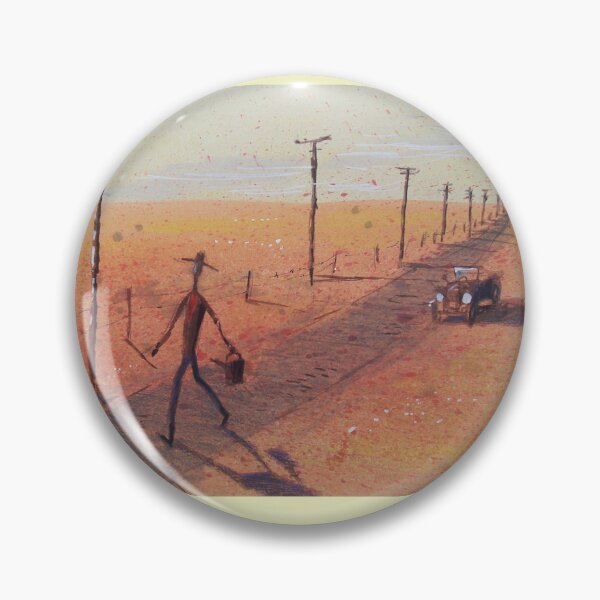 Item preview, Stranded in the Australian Outback Painting designed and sold by Al Benge - NZ & Australian Art.