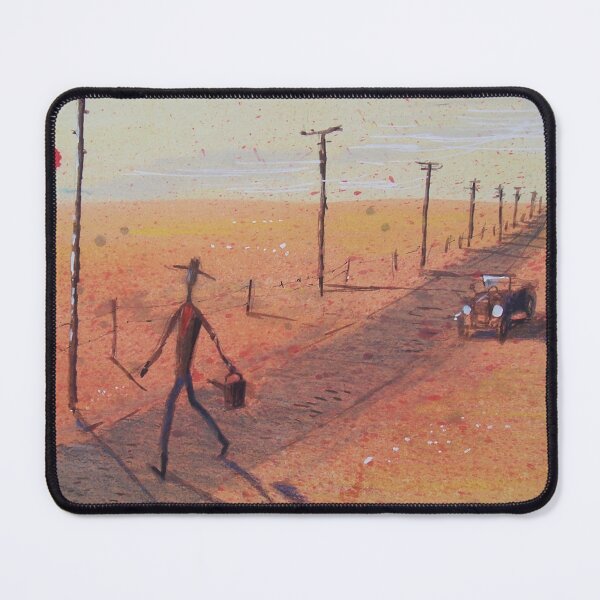 Item preview, Stranded in the Australian Outback Painting designed and sold by Al Benge - NZ & Australian Art.