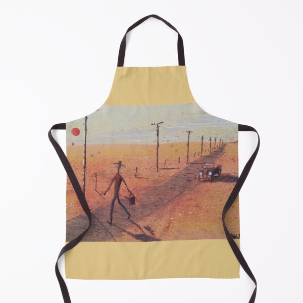 Item preview, Stranded in the Australian Outback Painting designed and sold by Al Benge - NZ & Australian Art.