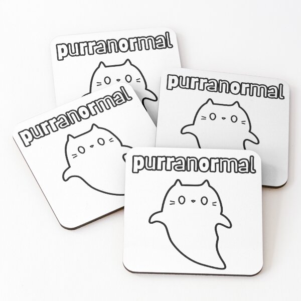 Item preview, Cute Ghost Kitty Drawing designed and sold by CursedButCute1.