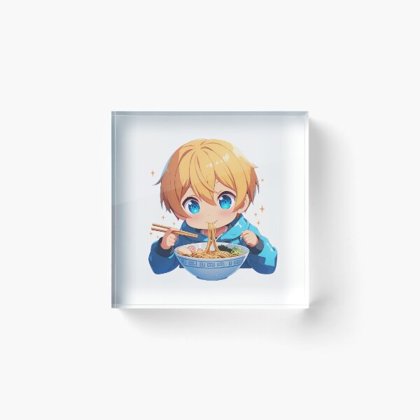 Item preview, Eugeo Sword Art Online Kawaii Ramen Glow designed and sold by mildaclairmo.