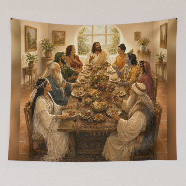 Item preview, A Holy Supper Gathering designed and sold by Eclectic Monkey.