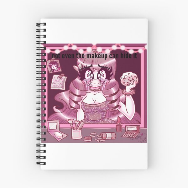Item preview, Not Even The Makeup Can Hide It designed and sold by ShadowiesArt.
