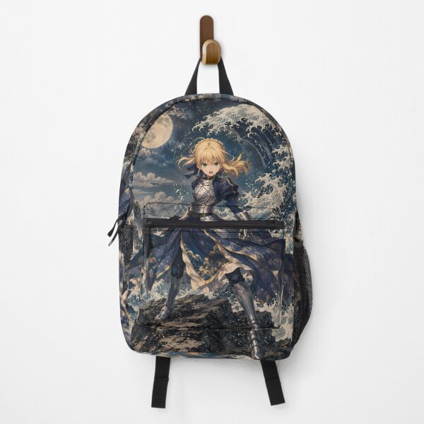 Item preview, Saber Fate Stay Night Great Wave Moon Guardian designed and sold by mildaclairmo.