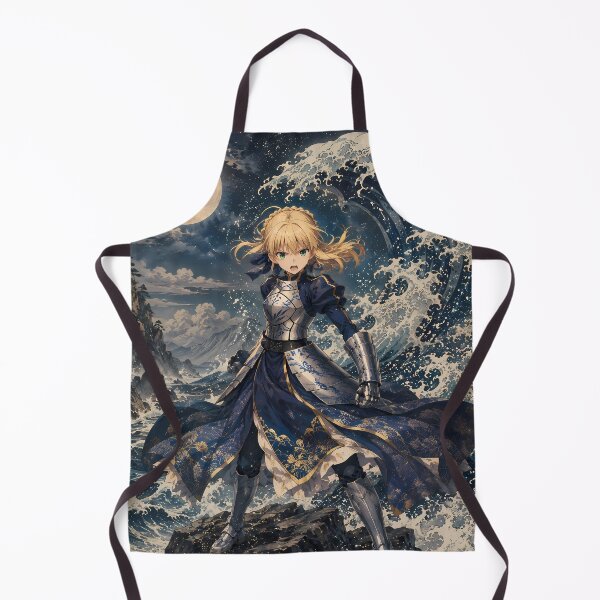 Item preview, Saber Fate Stay Night Great Wave Moon Guardian designed and sold by mildaclairmo.