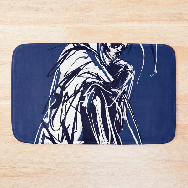 Item preview, Death personification - Blue Abstract Art designed and sold by shadow-bloom.