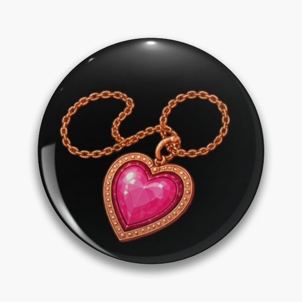 Item preview, Heart Pendant Necklace designed and sold by ThePinkParlor.